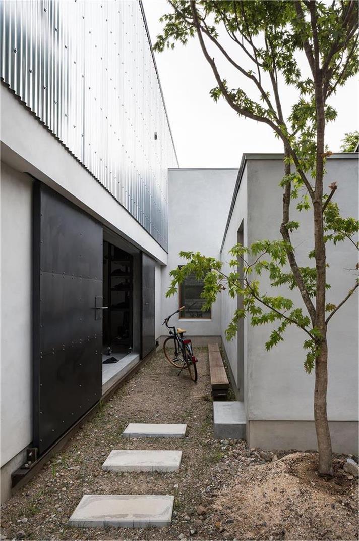 日本住宅设计，摄影工作室兼自住宅设计，住宅改造设计，极简风格住宅设计，住宅空间